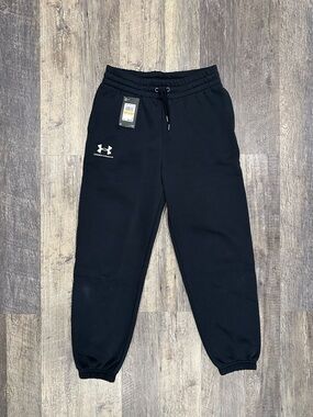 Women’s Under Armour Black Fleece Jogger Sweatpants NWT Size Small
